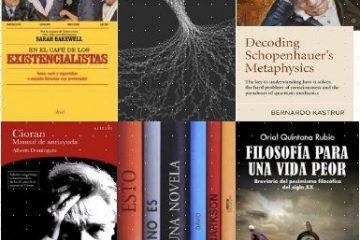 Libros sobre filosofía: existencialistas, Schopenhauer, Cioran y otros