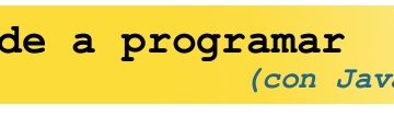 Curso aprender a programar